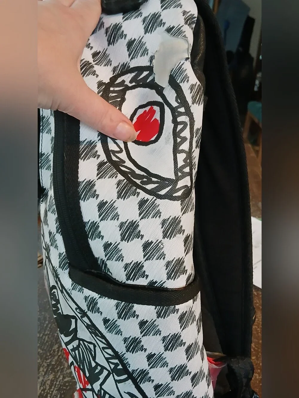Sprayground Backpack/ Used W/ Some Wear